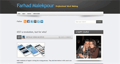 Desktop Screenshot of farhad.ca